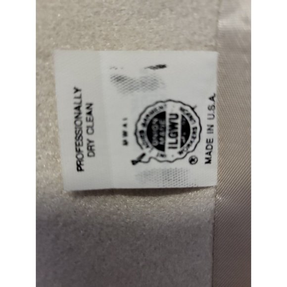 Unbranded  50's Vintage Coat Union Made Brown Size 20 - Picture 11 of 12